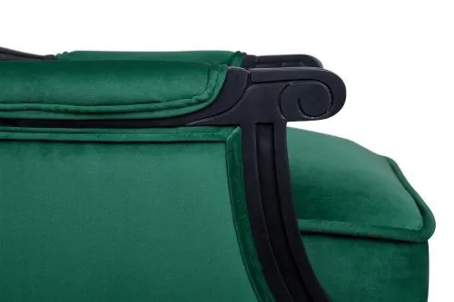Кресло Coolman black green 95*67*68 см фото 5