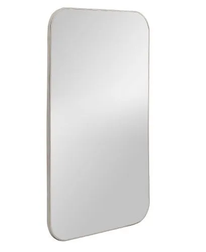 Зеркало настенное прямоугольное Smart M Silver серебро 90*60 см  фото 3