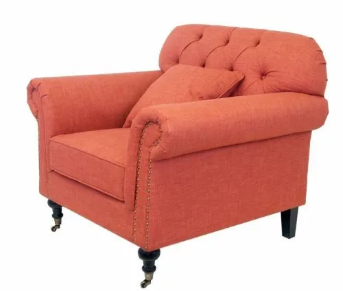 Классическое кресло Kavita orange / 91*86*99 см