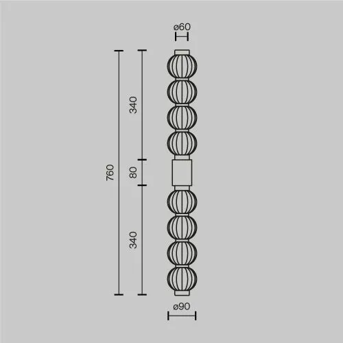Настенный светильник (бра) Maytoni MOD555WL-L13G3K фото 10
