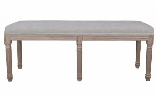 Банкетка прованс Kina middle grey 49*40*120 см