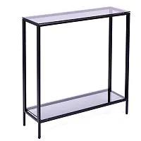 Консольный стол 1084-CB grey черный муар AllConsoles 80x25x80