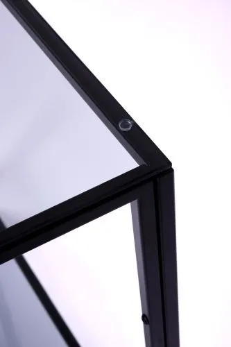 Консольный стол 1084-CB grey черный муар AllConsoles 80x25x80 фото 3