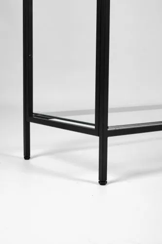 Консольный стол 1083-CB clear черный муар AllConsoles 80x35x80 фото 2