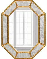 Зеркало "Ньюпорт" 19C. Gold/02