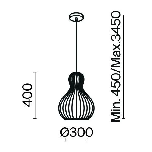 Подвесной светильник Maytoni MOD192PL-01W1 фото 4