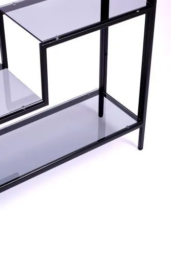 Консольный стол 1014-CB grey черный муар AllConsoles 80x25x80 фото 4