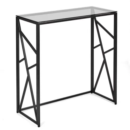 Консольный стол 1103-CB grey черный муар AllConsoles 80x35x80