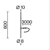 Ландшафтный светильник Outdoor O524FL-L2B3K					