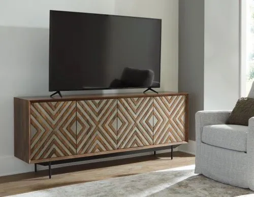 A4000577 Dreggan Комод-буфет акцентный, Ashley Furniture 193х40 h=77 см фото 6
