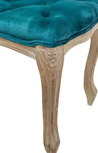 Оттоманка KINA NARROW BLUE 46*36*110 см, голубой фото 4