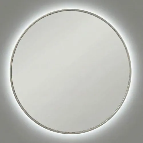 Ala L LED Silver Зеркало в раме с подсветкой