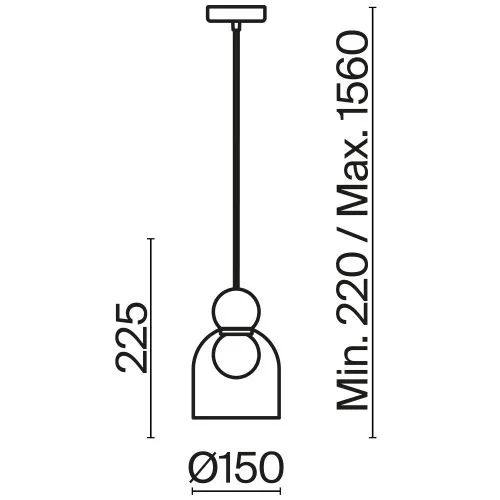 Подвесной светильник Freya FR5220PL-01CH2 фото 3