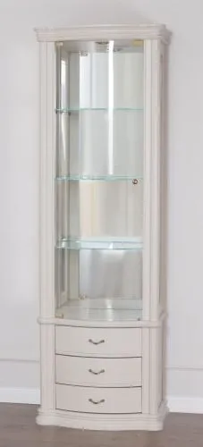 Витрина 922 Vainilla Classic Левая / Правая 196*39*64 см (молочный)