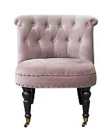 Кресло Aviana pink velvet розовый