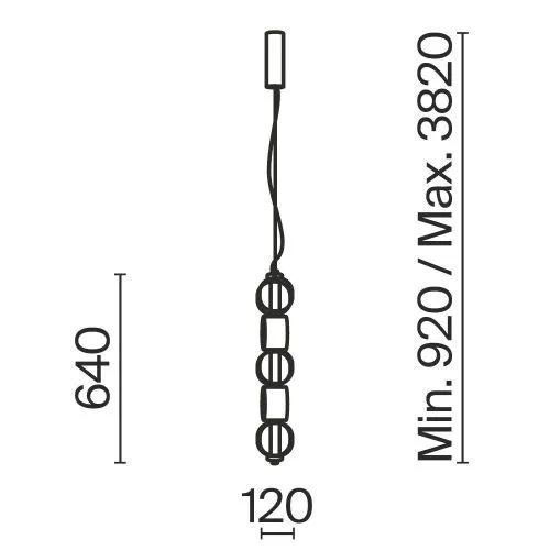 Подвесной светильник Maytoni MOD381PL-L30CH3K фото 8