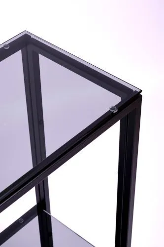 Консольный стол 1012-CB grey черный муар AllConsoles 100x25x80 фото 6