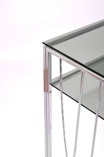 Консольный стол 1121-CS grey серебряный AllConsoles 100x35x80 фото 7