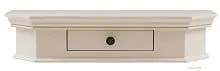 Консоль подвесная Provence BELVEDER ST9340 с ящиком 15*24*70 см молочный с эффектом старения