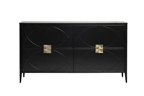 151SV-00001 Комод черный 160*90*40см