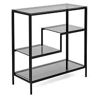 Консольный стол 1013-CB grey черный муар AllConsoles 80x35x80