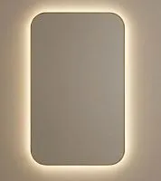 Smart M LED Gold Зеркало в раме с подсветкой