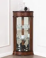 Угловая витрина 65 Nogal Claro IDC Португалия 35 × 35 × 102 см