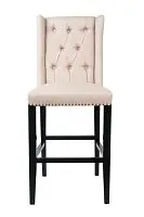 Стул мягкий барный Skipton beige, бежевый