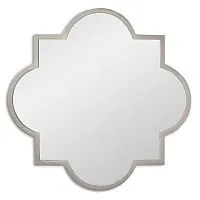 Зеркало настенное Clover Silver в раме 70*70 см