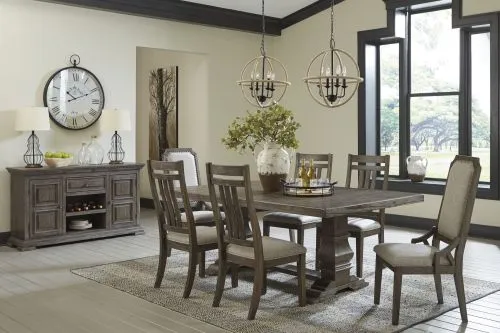 Стул с мягким сиденьем Wyndahl D813-01, Ashley Furniture фото 2