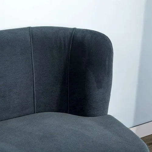 Диван в скандинавском стиле Diag grey 75*62*132 см фото 13
