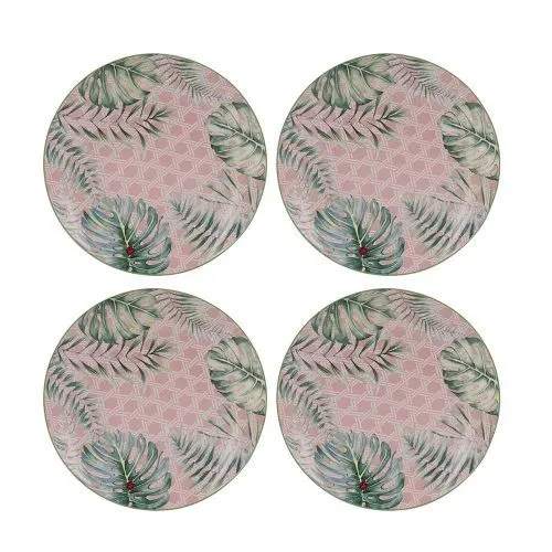 Тарелки, набор 4 предмета 20х20х2см