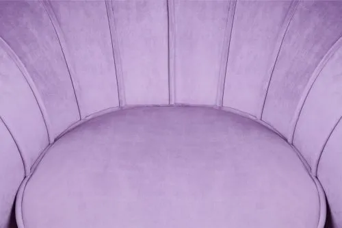 Кресло ракушка фиолетовое Pearl purple 75*75*85 см фото 6