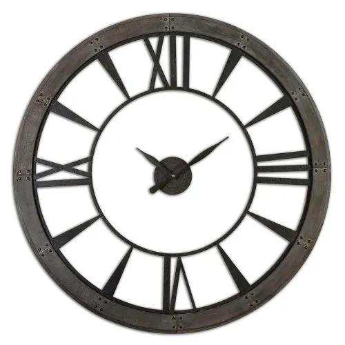 Настенные часы Ronan Large Uttermost Ø152 см фото 5
