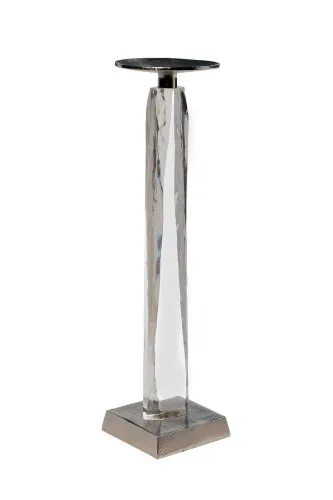 71PN-02922 Подсвечник высокий прозрачный d13*50см