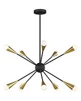 Люстра "Джейкоб" brass black