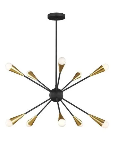 Люстра "Джейкоб" brass black
