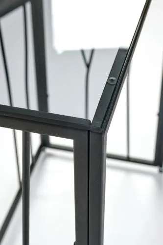 Консольный стол 1021-CB grey черный муар AllConsoles 100x35x80 фото 4