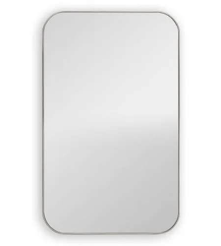Зеркало настенное прямоугольное Smart M Silver серебро 90*60 см 