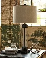 Настольная лампа Talar-Clear/Bronze Finish с абажуром L430164 
