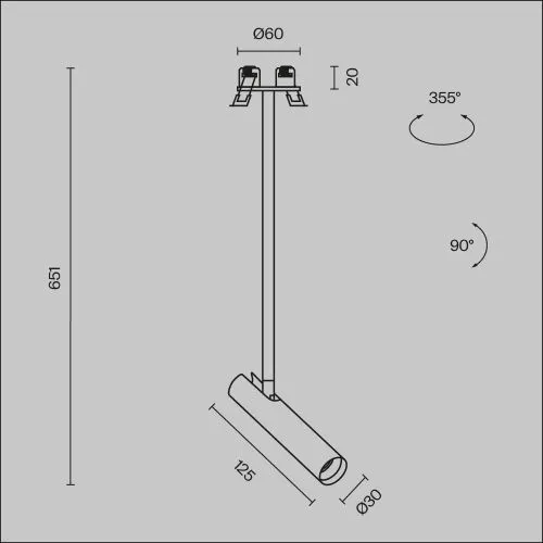 Подвесной светильник Maytoni P141RS-L125-6W3K-W фото 12