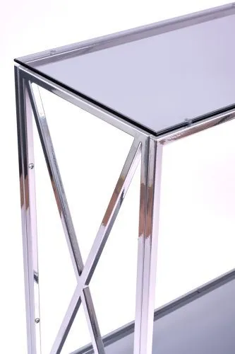 Консольный стол 1031-CS grey серебряный AllConsoles 100x35x80 фото 9