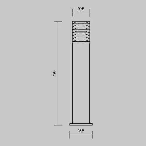 Ландшафтный светильник Outdoor O576FL-01GR1 фото 8