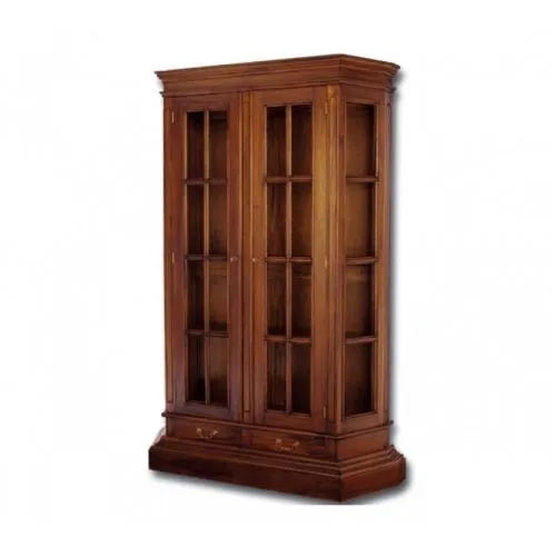 DCPBD2-M Витрина из массива красного дерева, 193*43*125 см орех