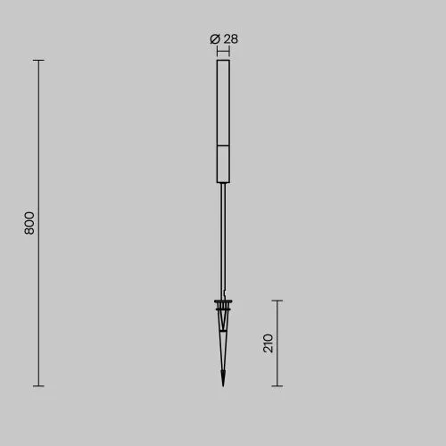 Ландшафтный светильник Outdoor O510FL-L3PT3K фото 8