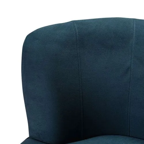 Диван в скандинавском стиле Diag blue 75*62*132 см фото 4