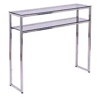 Консольный стол 1042-CS grey серебряный AllConsoles 100x25x80