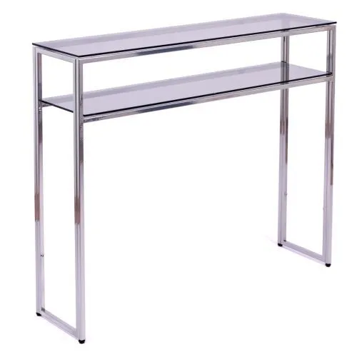 Консольный стол 1042-CS grey серебряный AllConsoles 100x25x80