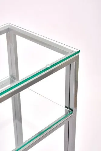 Консольный стол 1041-CS clear серебряный AllConsoles 100x35x80 фото 6