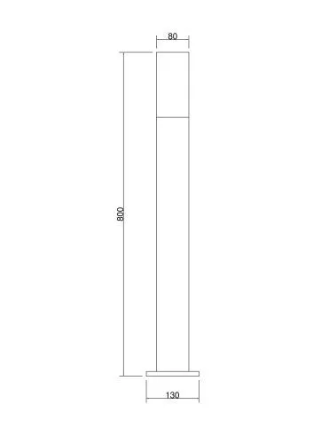 Ландшафтный светильник Outdoor O418FL-01GR1 фото 9
